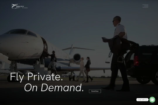 Privy Fly Hero Section